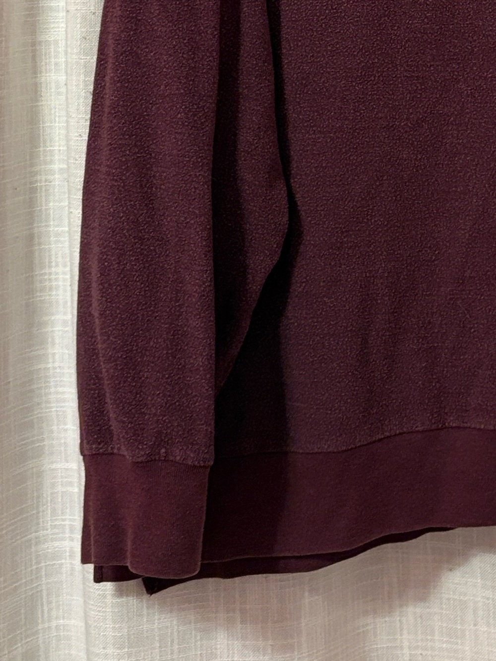 PINK Soft Maroon Graphic Spellout Athletic Sweatshirt - Picture 3 of 12